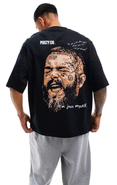 Posty Oversized T-Shirt - Image 3
