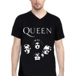 Queen V Neck T-Shirt