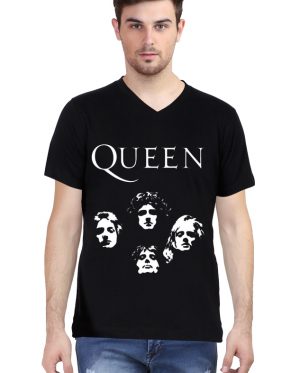 Queen V Neck T-Shirt