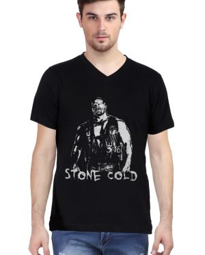 Stone Cold V Neck T-Shirt