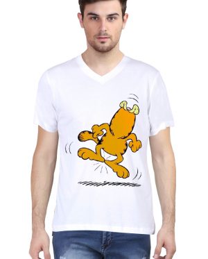The Garfield Movie V Neck T-Shirt