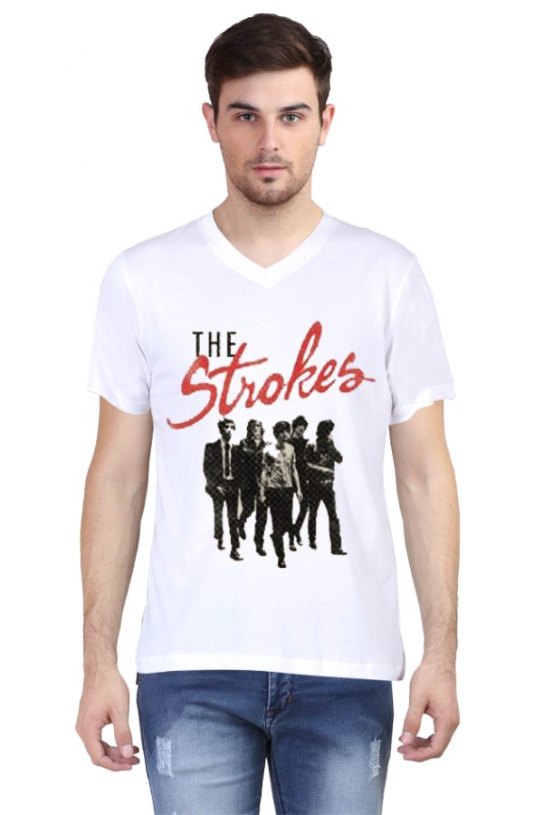 The Strokes V-Neck T-Shirt