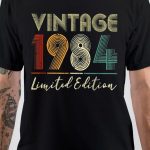 VINTAGE 1984 Limited Edition T-Shirt