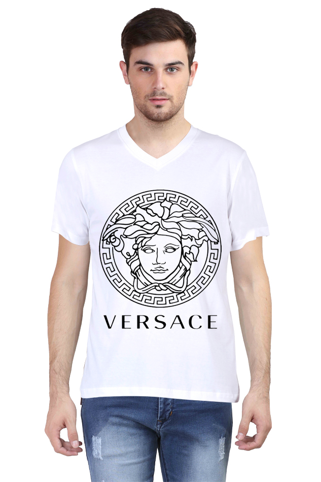 Versace V Neck T-Shirt | Swag Shirts