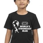 World’s Strongest Man Kids T-Shirt