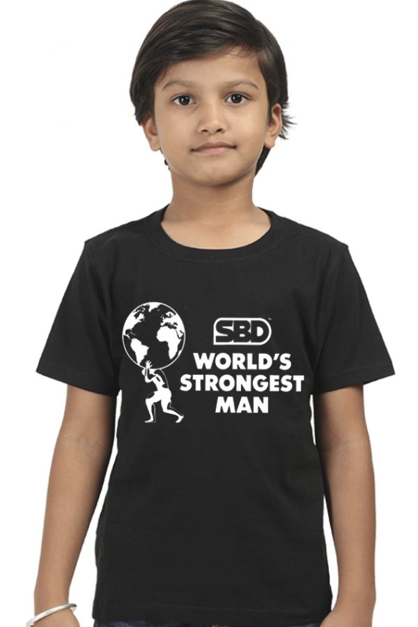 World’s Strongest Man Kids T-Shirt