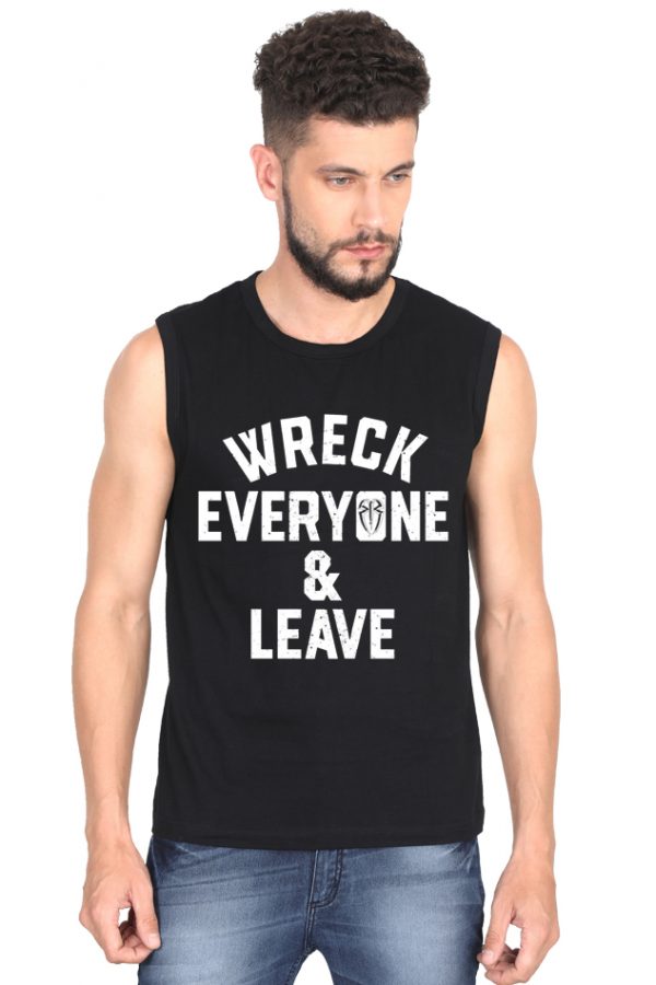 Wreck Everyone And Leave Gym Vest