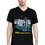 2001 A Space Odyssey V Neck T-Shirt