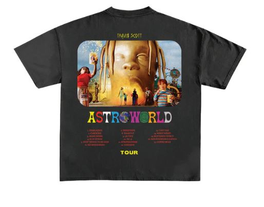 ASTRO WORLD Oversized T-Shirt - Image 3