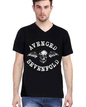 Avenged Sevenfold V Neck T-Shirt