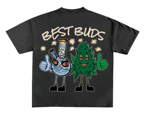 BEST BUDS Oversized T-Shirt - Image 3