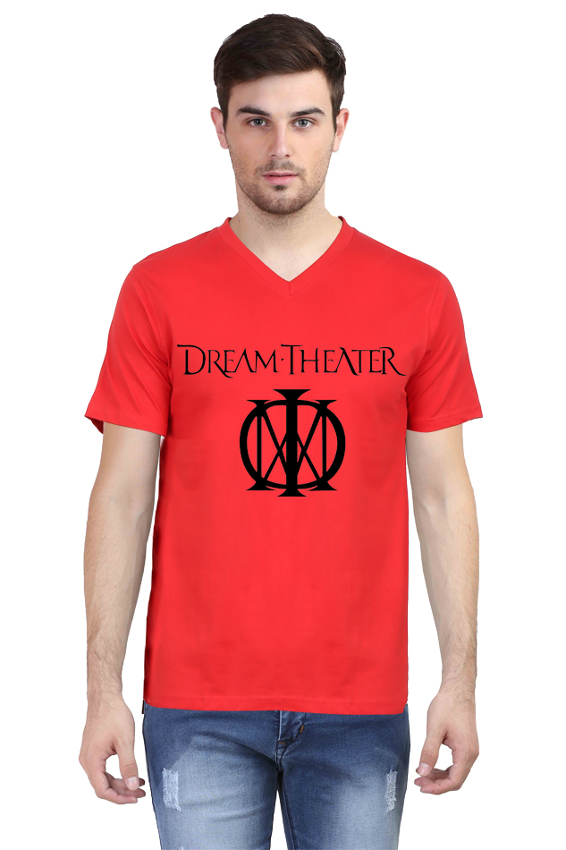 Dream Theater V Neck T-Shirt - Image 2