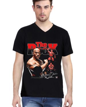 Dwayne Johnson V Neck T-Shirt