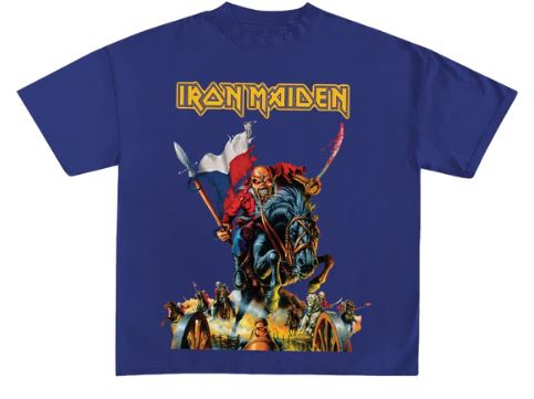 IRON MAIDEN Oversized T-Shirt - Image 3
