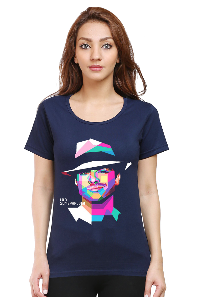 Ian Somerhalder Art Women's T-Shirt - Image 7