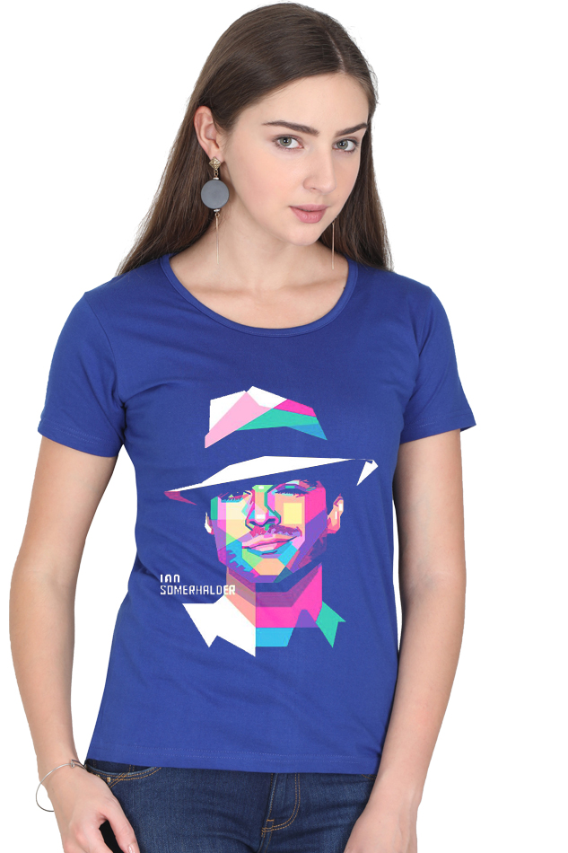 Ian Somerhalder Art Women's T-Shirt - Image 5