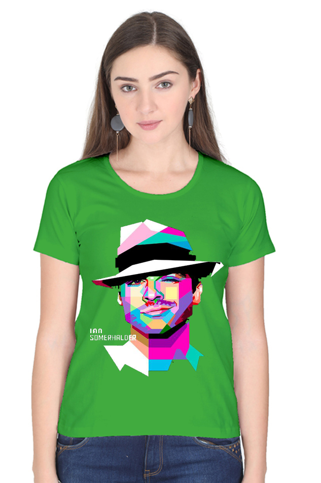 Ian Somerhalder Art Women's T-Shirt - Image 2