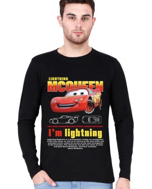 Lightning McQueen Full Sleeve T-Shirt