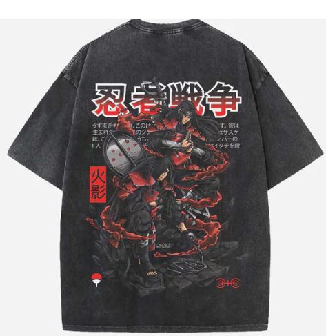 MADARA Acid Wash Oversized T-Shirt - Image 3