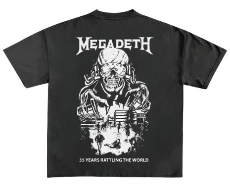 MEGADEATH Oversized T-Shirt - Image 5
