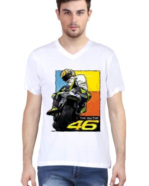 Moto GP V Neck T-Shirt