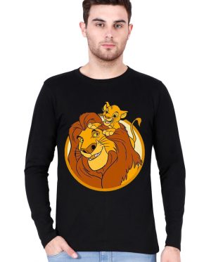 Mufasa The Lion King Full Sleeve T-Shirt