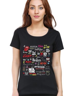 Rock Band Cluster Women's T-Shirt