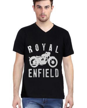 Royal Enfield V Neck T-Shirt