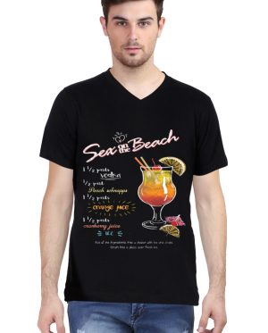 Sex On The Beach V Neck T-Shirt