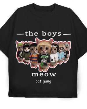 The Cat Gang Oversized T-Shirt