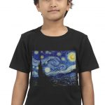 The Starry Night Kids T-Shirt