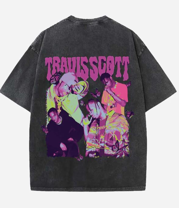 Custom Women's 100% Cotton Acid Wash T-shirt Vintage Style With Custom Dtg Print Logo