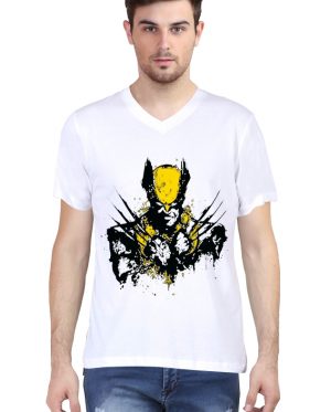 Wolverine V Neck T-Shirt