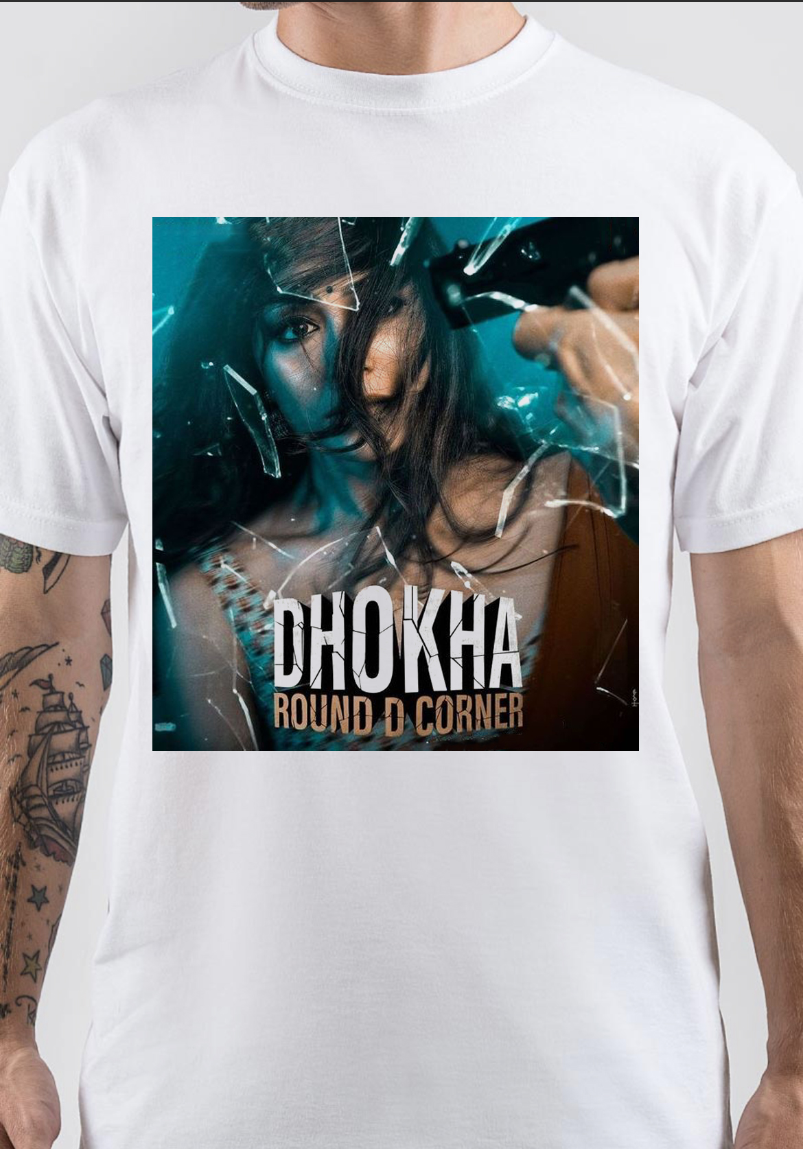 Dhokha Round D Corner T-Shirt