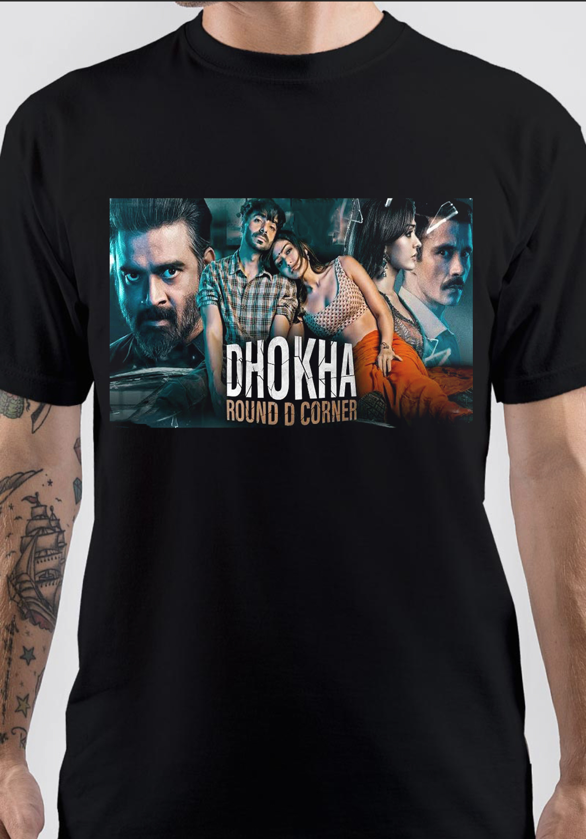 Dhokha Round D Corner T-Shirt