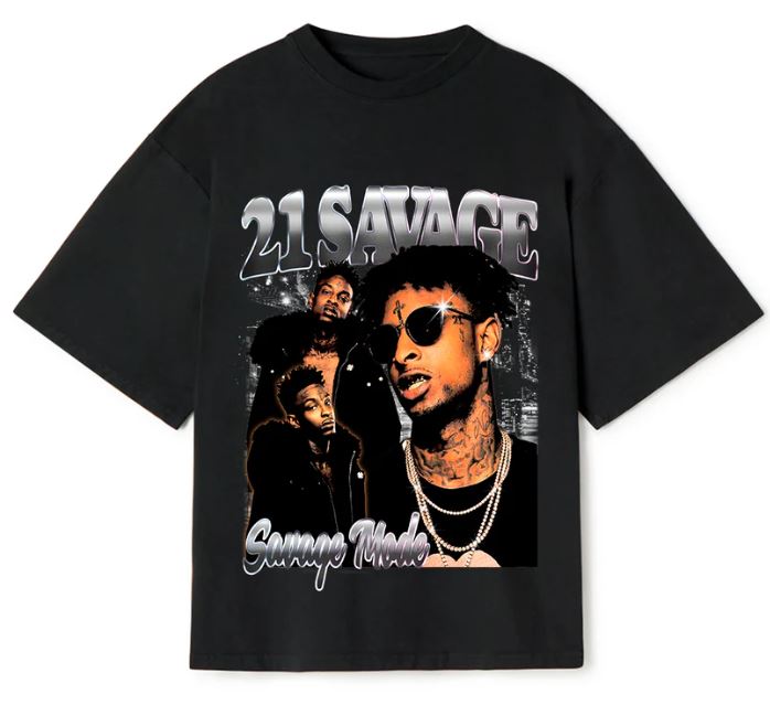 21 Savage Oversized T-Shirt - Image 3