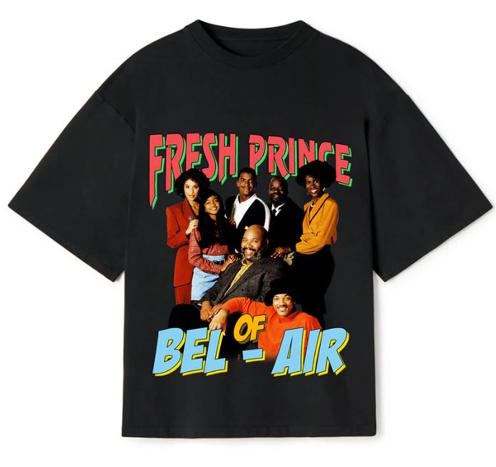 Fresh Prince Of Bel Air Oversized T-Shirt - Image 3