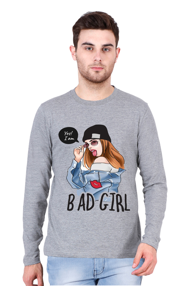 Bad Girl Full Sleeve T-Shirt - Image 3