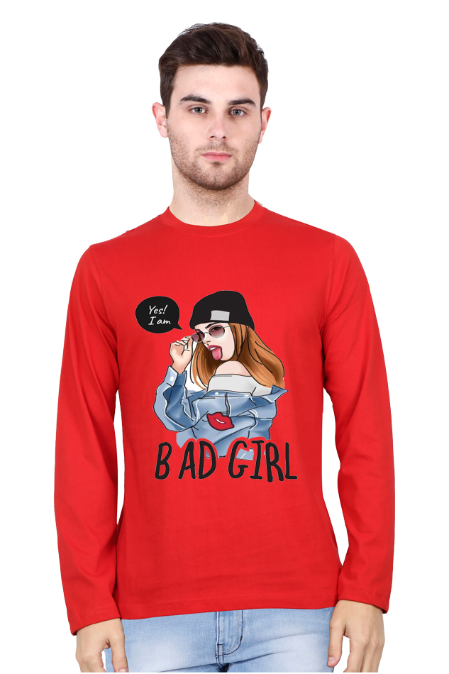 Bad Girl Full Sleeve T-Shirt - Image 2