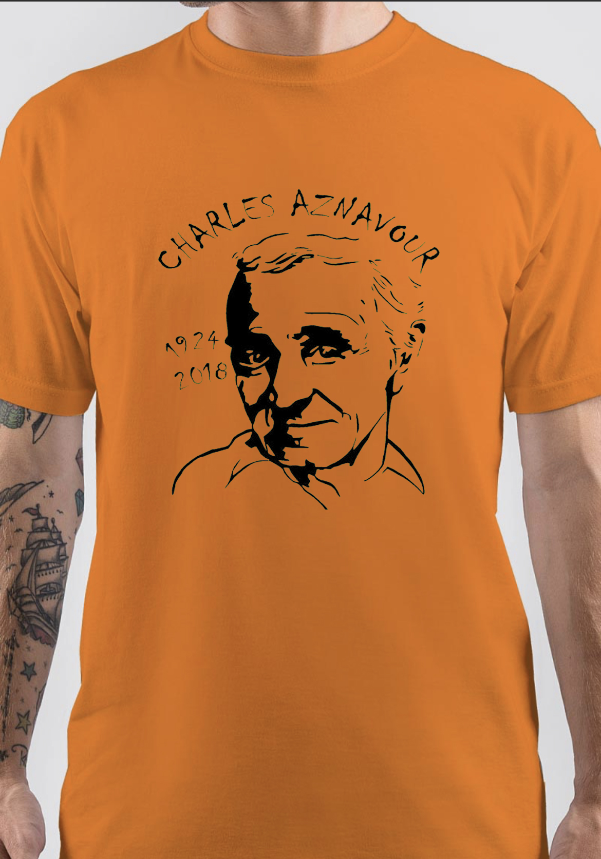 Charles Aznavour T-Shirt - Image 5