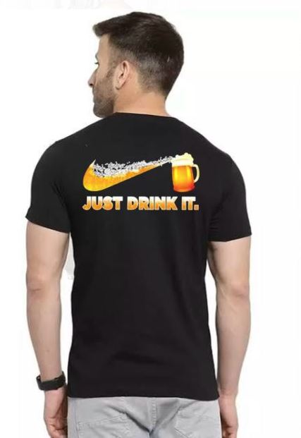 Happy Halloween Mummy Zombie Beer Drinking T-Shirt - Image 3