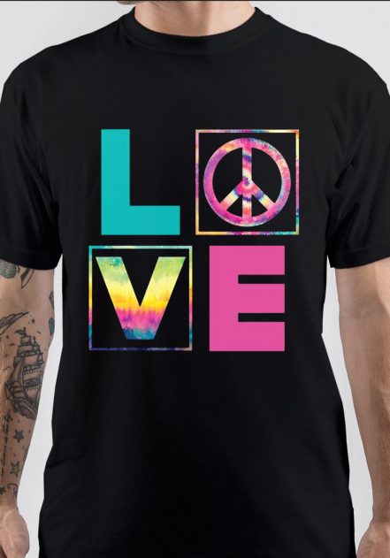 Peace And Love  T-Shirt