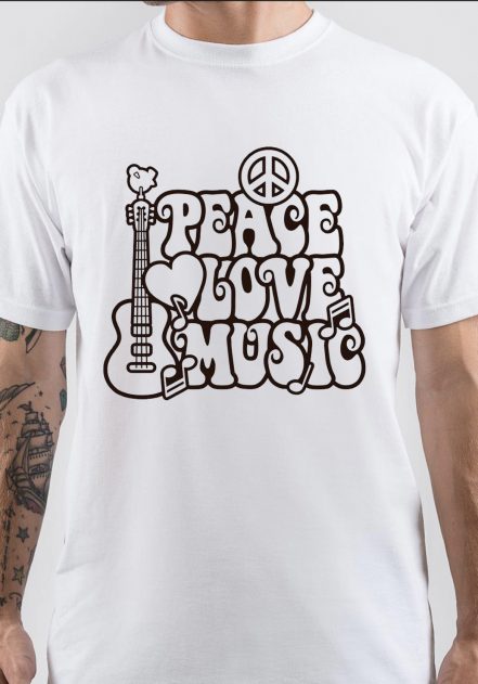Peace And Love  T-Shirt
