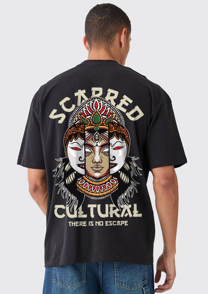 Scarred Oversized T-Shirt - Image 2