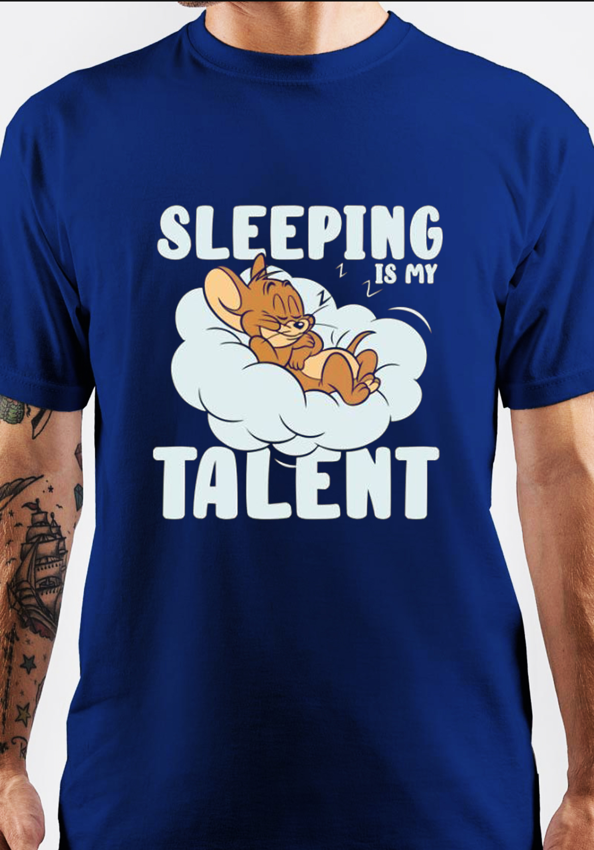 Sleeping Is My Talent T-Shirt - Image 4