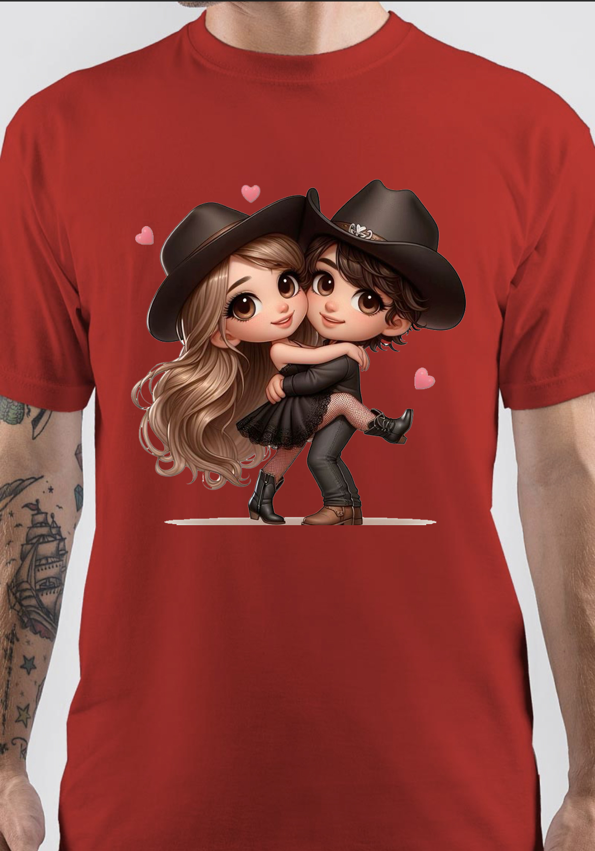 Couple Bonnet Souris T-Shirt - Image 4