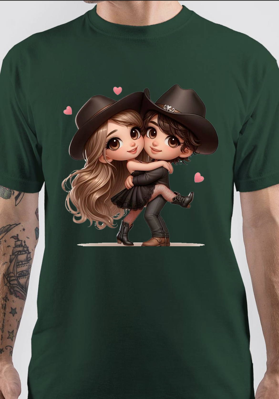 Couple Bonnet Souris T-Shirt - Image 3