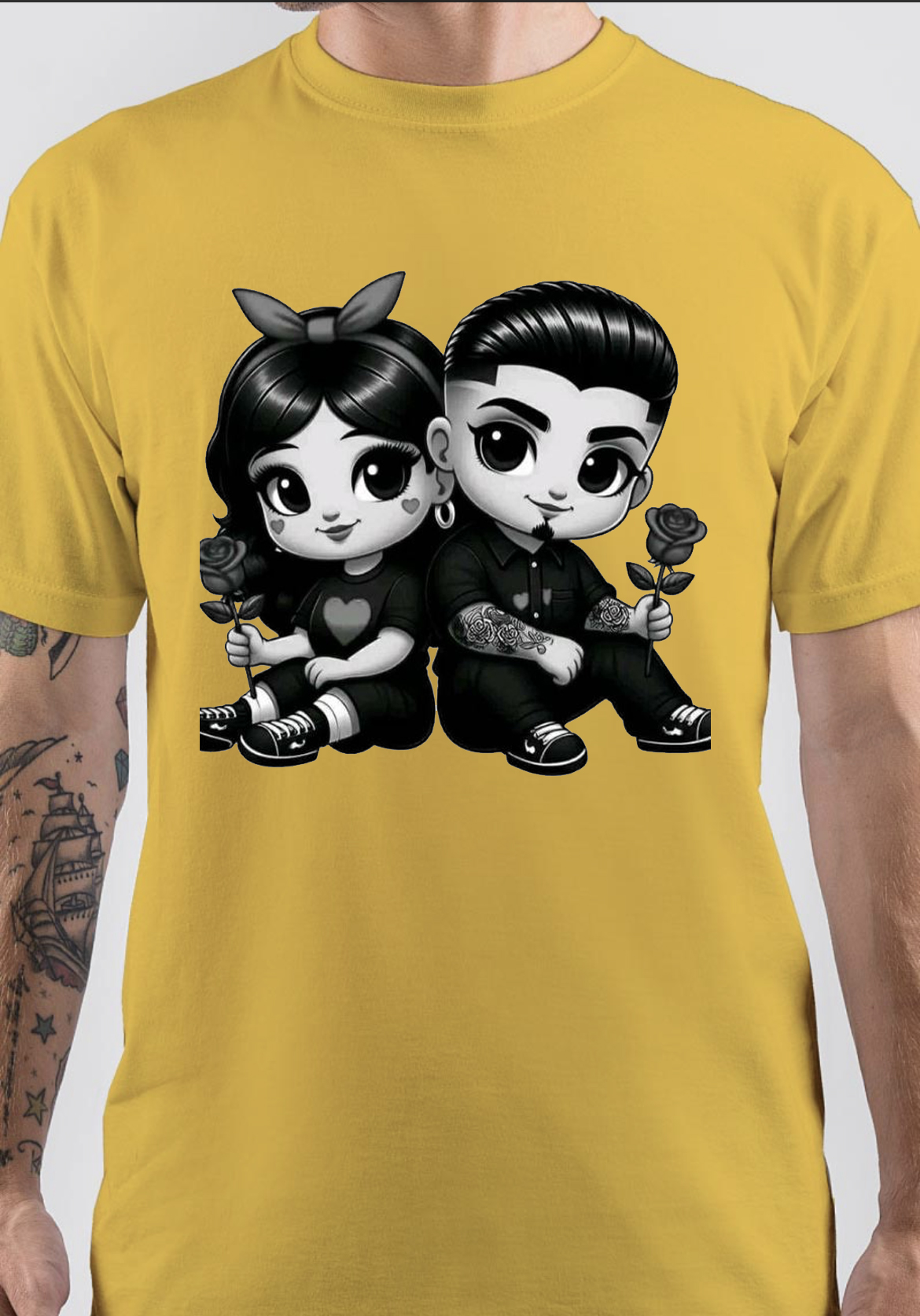 Couple Bonnet Souris T-Shirt - Image 4