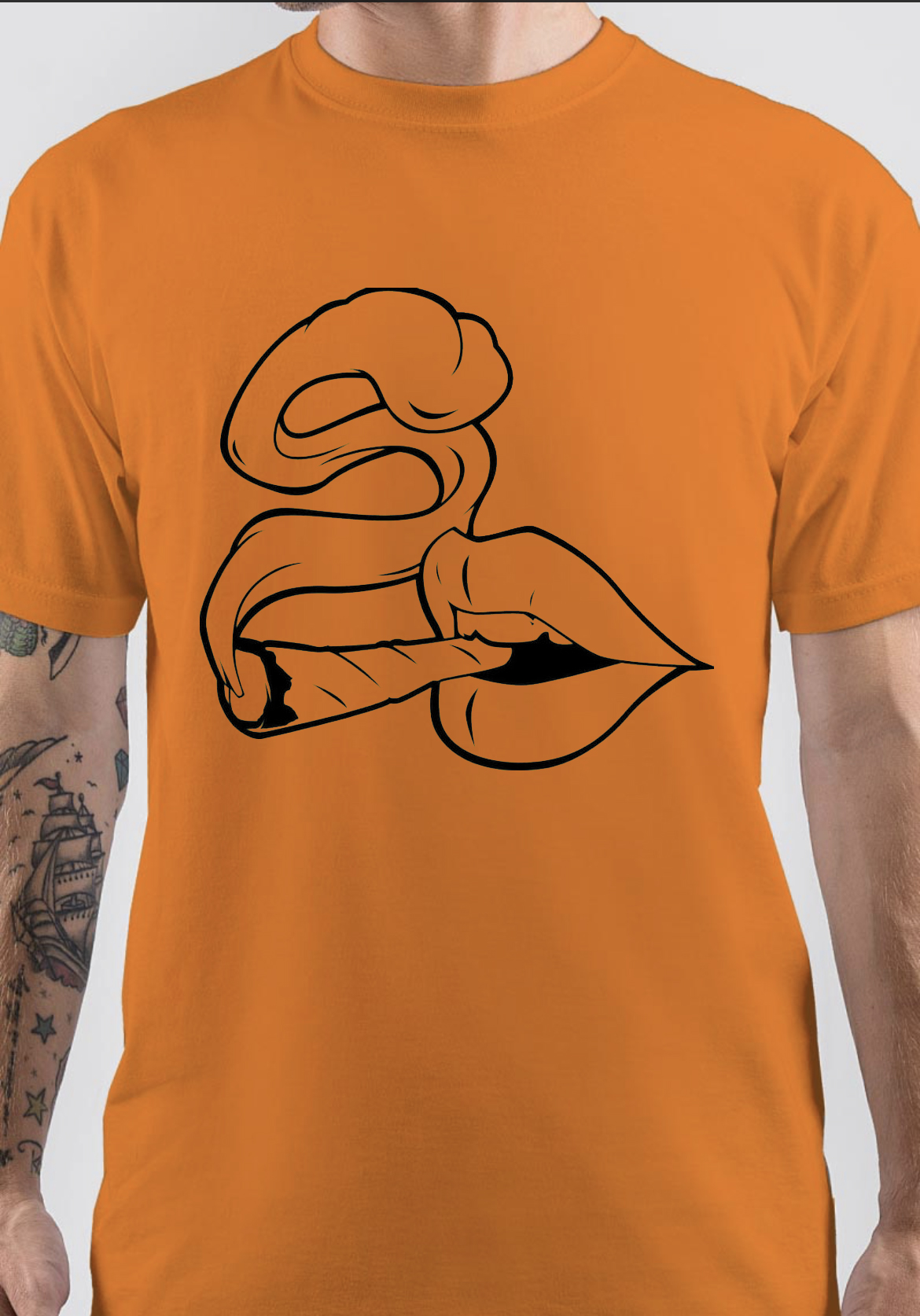 Smoky Lips T-Shirt - Image 3