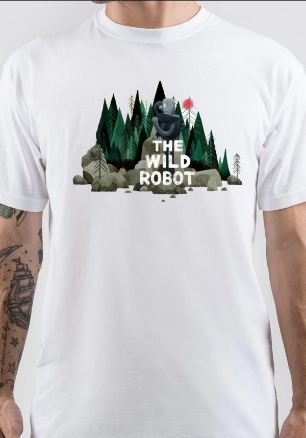 Urban Backwoods The Big Robot T-Shirt Uomo - Maglietta In Cotone 100% Con Stampa Fotorealistica - Taglie S-5XL